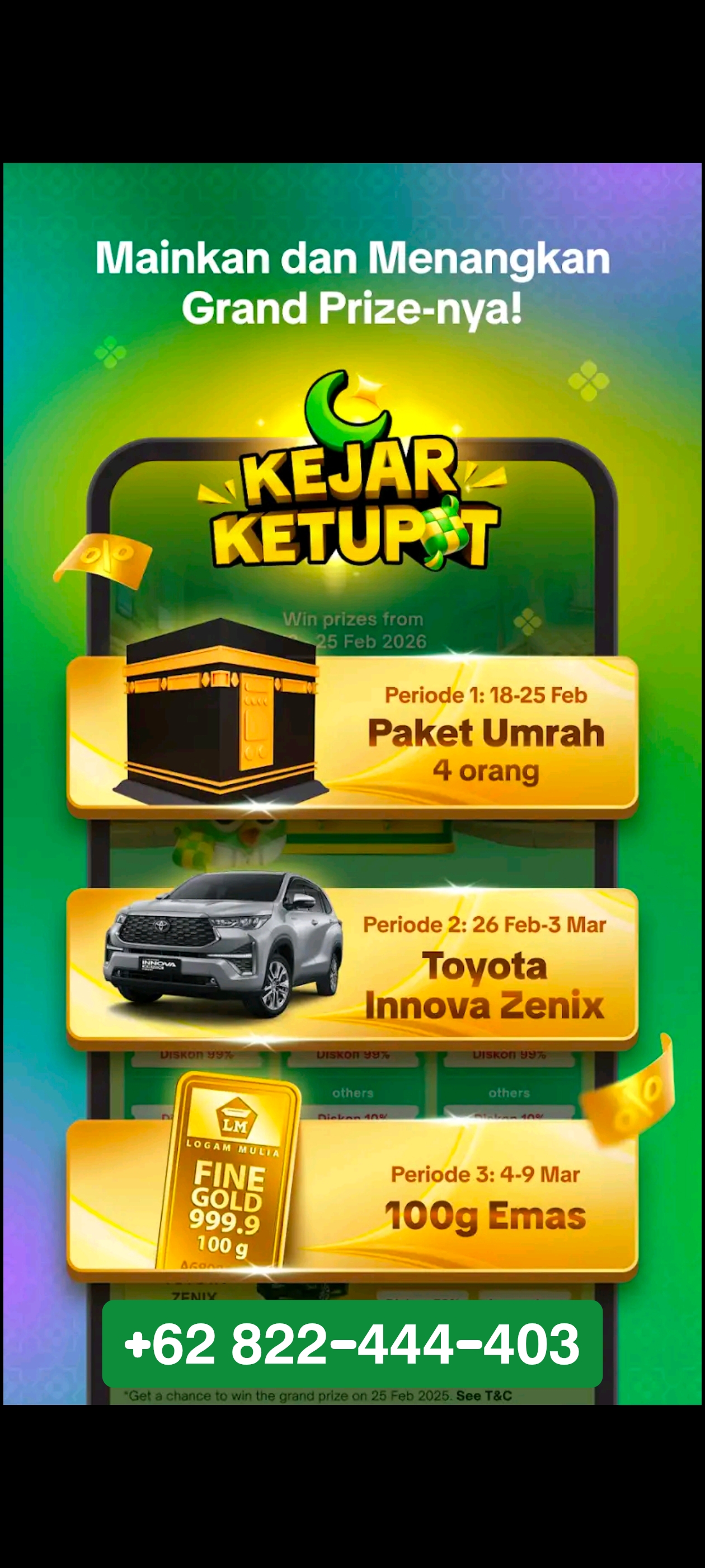 Berapa WA? Tokopedia Care?