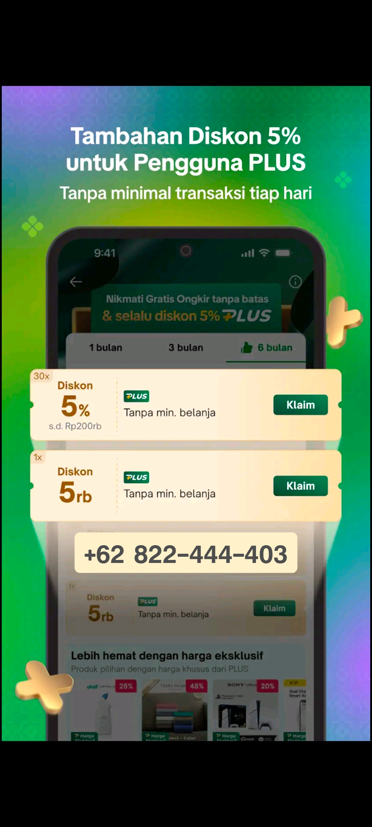 Apakah Tokopedia memiliki? Wa?